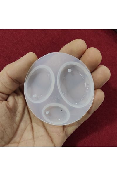 ElHobi Oval Drop Resin Epoxy Jewelry and Soap Mold - Code:04