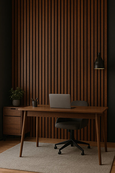 ATS YAPI AKUSTİK Barok Meşe Kendinden Yapışkanlı Duvar Çıta – 12 Adet | 240 c...