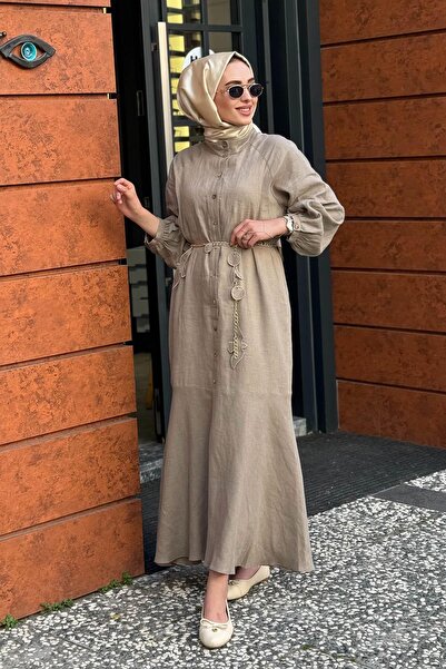 Venöve Peyton Elbise 25SSELB0017 Haki