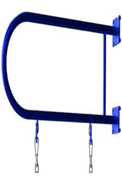 ALBADER Swing Wall Iron with Baby Swing Seat & Chains For Outdoor, Heavy Duty Bench with Iron Bar