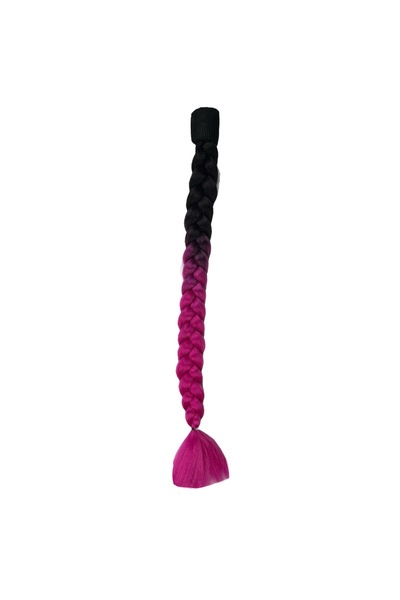 OEM Coada Impletita Pentru Casca Moto Negru Fuchsia