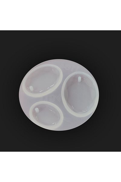 ElHobi Oval Drop Resin Epoxy Jewelry and Soap Mold - Code:04