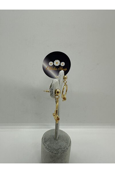 Elfida Shop Sallantili Oval Steel Earrings