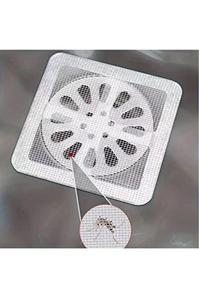 btm home 1 Adet Kendinden Yapışkanlı Gider Kapağı – Tıkanma Önleyici & Pislik Tutucu