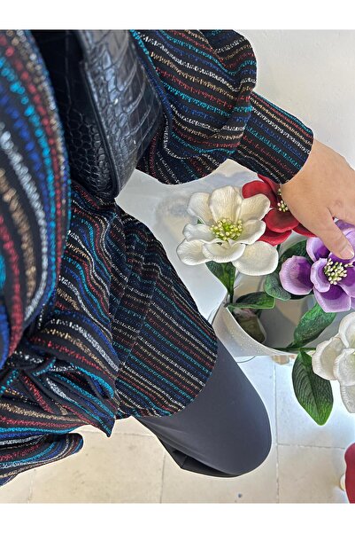 DİLEKBUTİK Ριγέ κιμονό