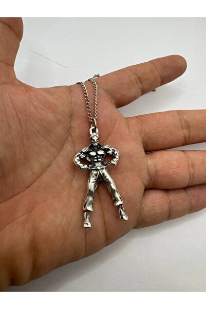 Yuchicly قلادة ستريت فايتر أكوما فورس – بتصميم أكوما الأسطوري للرجال والنساء ...