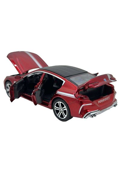 JPT BMW Manhart MHB 800 metal model 1:32 scale burgundy