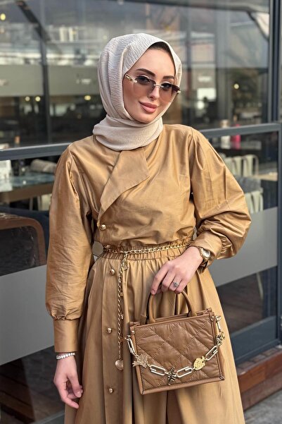 Venöve Kristen Elbise 25SSELB0018 Camel