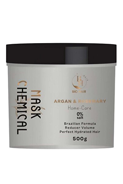 B H BIO HAIR قناع العناية بالشعر الحيوي للتحكم الكيميائي بالشعر التالف بزيت إ...