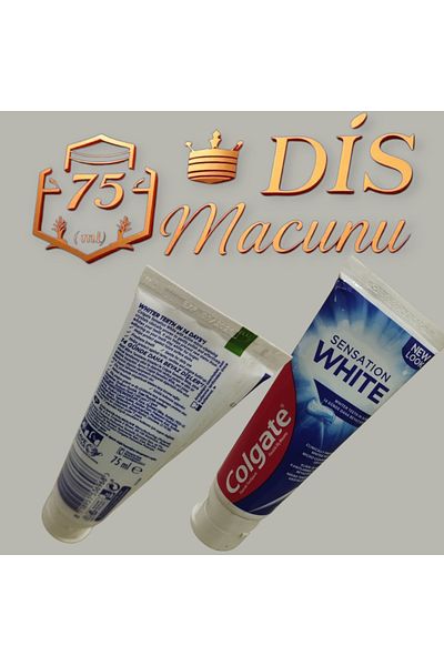 Lider MAGNESİA Tooth Paste 75 ml Sensation White Colgate 14 Days