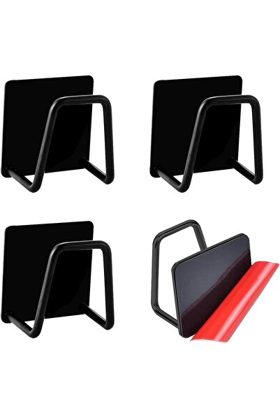 seahome رف إسفنجة بجانب الصنبور، رف إسفنجة لحوض المطبخ، منظم المطبخ والحمام، ...