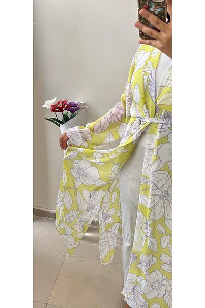 DİLEKBUTİK Kimono lung din sifon de vara