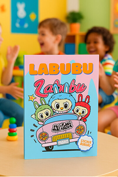 Venino ألبوم ملصقات لابوبو الممتع مكون من 16 صفحة