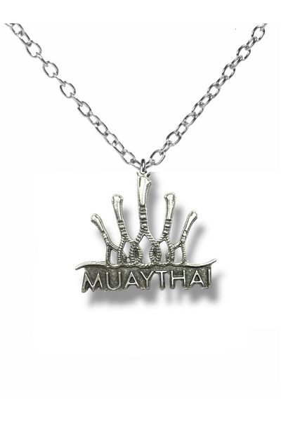 Herşey Nota Muay Thai King – King of Martial Arts Unisex Necklace (60 cm Chain)
