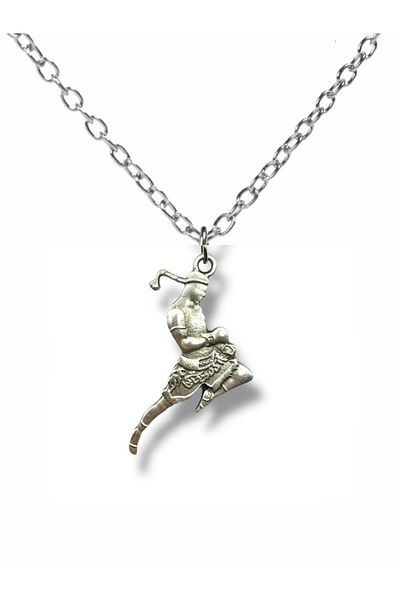 Herşey Nota High Impact – Kick Boxing Figure Unisex Necklace (60 cm Chain)