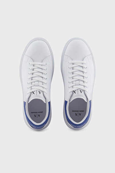 Armani Exchange Armani Exchage Logo Genuine Leather Sneaker Shoes Men Shoes Xux123 Xv534 U648