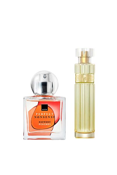 AVON Avon Peppery Peaches and Premiere Luxe Perfume Set