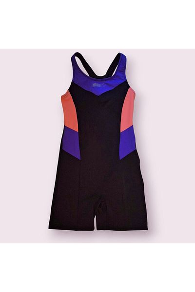 Sunsurf Girl's Swimmer Swimsuit with Shorts Black