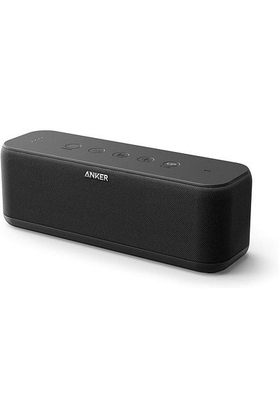 Anker مكبر صوت محمول بتقنية البلوتوث بقوة 20 وات ومقاوم للماء IPX5 مع تقنية Bass-Up ووقت تشغيل يصل إلى 12 ساعة