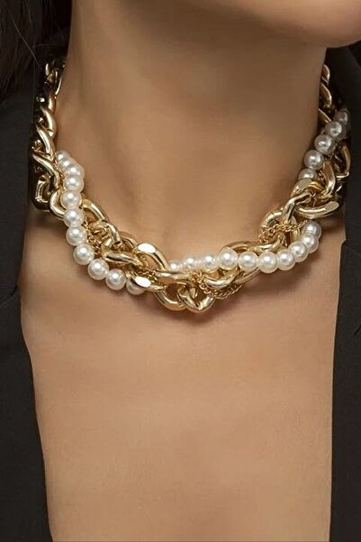 LIVOSH Set of 3 Spiral Choker Necklace