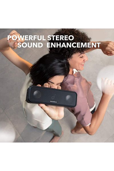 Anker Soundcore Soundcore Bluetooth Speaker 3 by Anker with Stereo Drivers, Titanium Membrane, BassUp Technology, 24