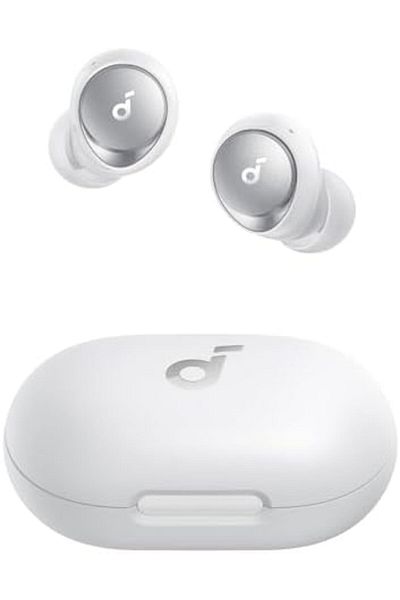 Soundcore Anker Soundcore Space A40 Wireless Earbuds with Adaptive Noise Cancelling, White