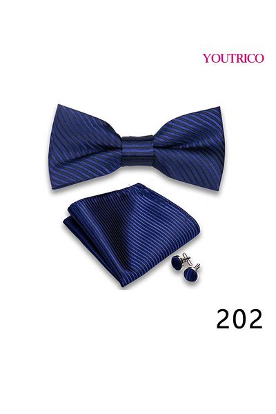 Youtrico Suit Tie Handkerchief Cufflink-Premium Handmade 3-Piece