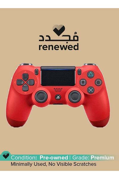 fulina Wireless Game Controller Compatible with Playstation 4,Precision Control,Red