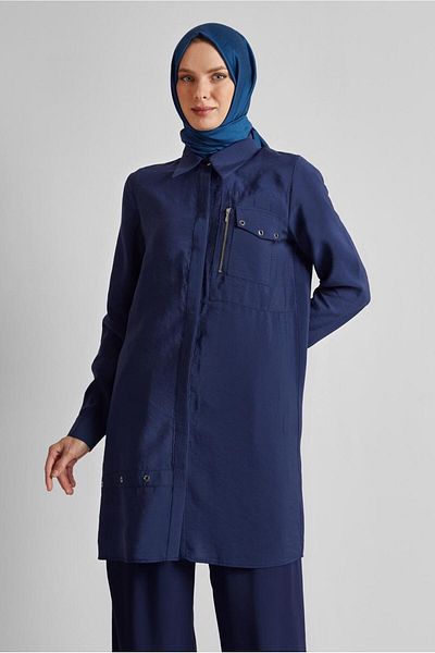 Alvina Eyelet Detailled Tunic 45533