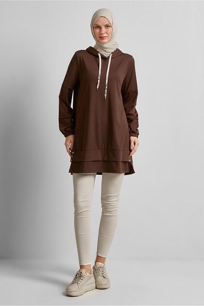 Alvina Hooded Tracksuit Tunic 45471