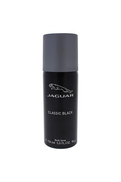 Jaguar Men's Classic Black Deodorant Body Spray, 200 ml