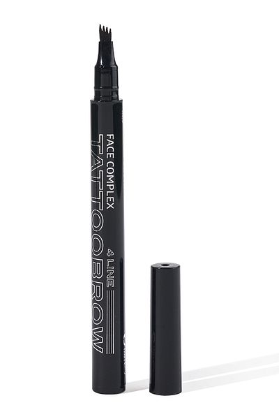 FACE COMPLEX Tattoo Brow Creion De Sprâncene Efect Laminare, Black - Italia
