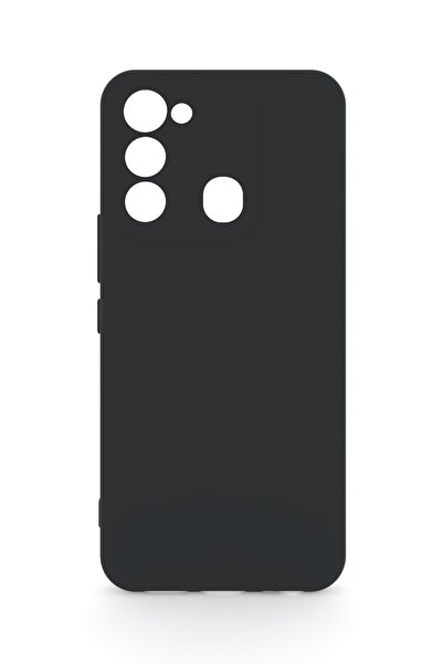 Tecno Spark 8C Kılıf Kamera Korumalı Silikon Rubber Arka Kapak