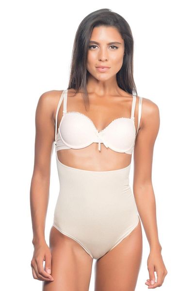 bazaar-turkey all you need Ten Mi Emay 2073 Open Bust Patterned Body Corset