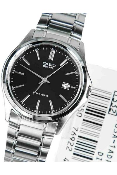 Casio Men's Watch Analogue Stainless Steel Silver,