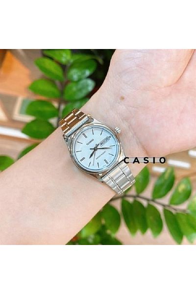 Casio Quartz Dress Watch, Analog and Stainless Steel