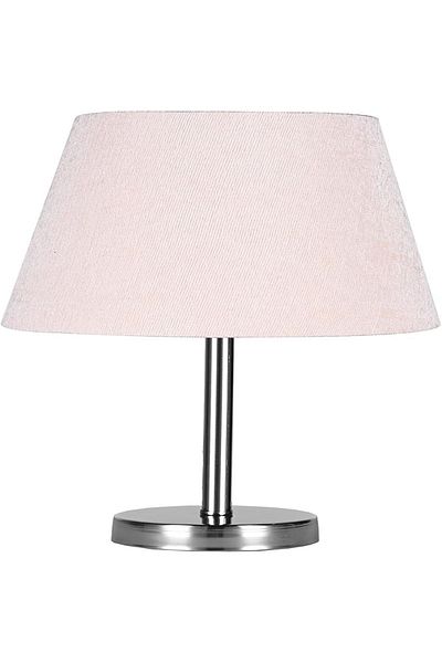 rexa table lamp with wood base - beige