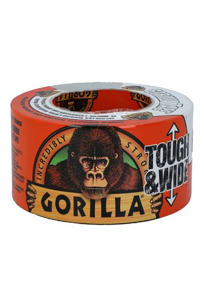 GORILLA Tough and Wide Duct Tape White 25yd