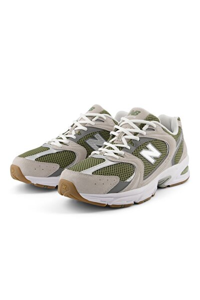 New Balance NB Unisex Running Sneaker Shoes Krem Yeşil Spor Ayakkabı