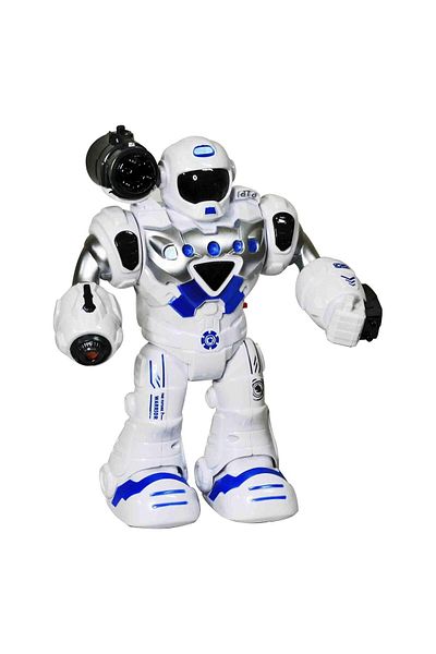 rexa War Toy Robot – Mechanical Walking Robot with Lights, Sounds & Projection (No Remote)