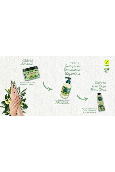 Eyüp Sabri Tuncer Eyüp Sabri̇ Tuncer Perfect Care in Three Steps Ayvalik Olive Flower Series