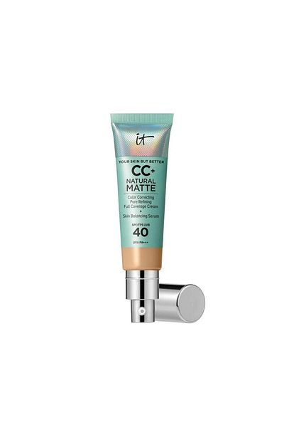 it cosmetics Cc Cream Cu Finisaj , Cc Matte Spf40, Medium Tan, 32 ml