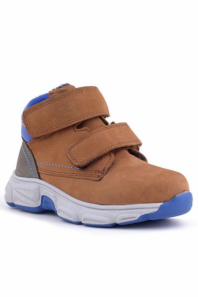 Rakerplus Pixel Genuine Leather Tan Velcro Baby Sports Boots Shoes