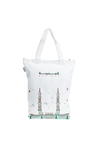 Shababuna X Hnak Our Kingdom Madina Canvas Tote Bag TA0004-1