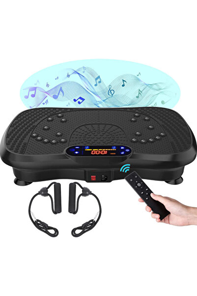 sharpdo جهاز تمرين لوح الاهتزاز، منصة لياقة بدنية اهتزازية لتمرين كامل الجسم