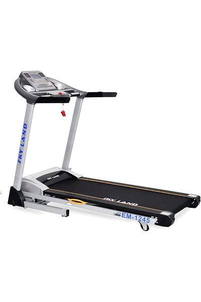 Skyland Electric Treadmill with Folding Capability, Automatic Incline Feature, Bluetooth Speakers, Hi-Fi Sou