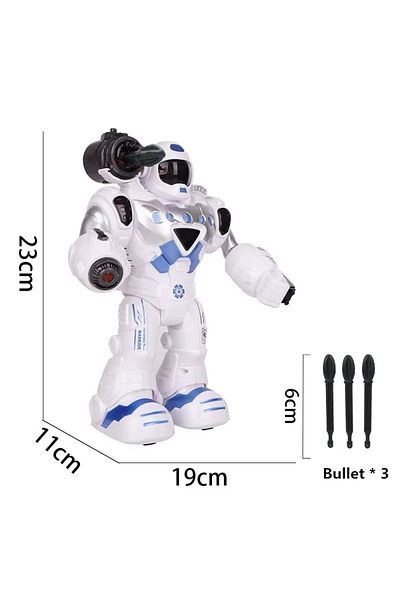 rexa War Toy Robot – Mechanical Walking Robot with Lights, Sounds & Projection (No Remote)