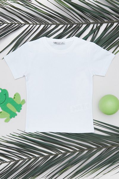 Fulla Moda Μπλουζάκι για αγόρι 100% βαμβακερό με στάμπα στην πλάτη