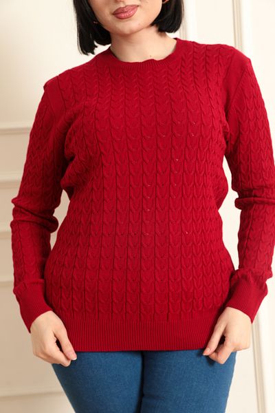 ModaPlaza Women's Hair Knit Sweater 5421