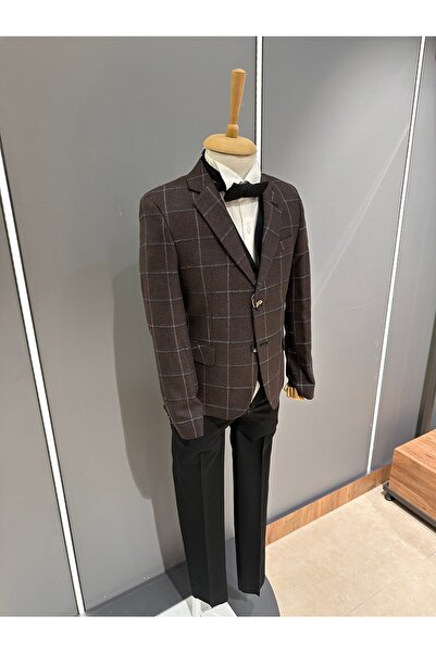 cemden Erkek Çocuk Ekoseli Takım